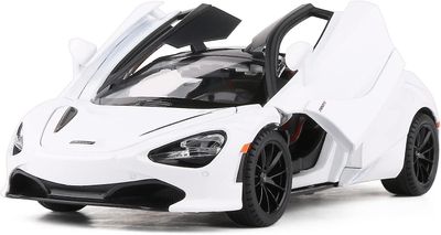 1:24 Painevalettu malli Mclaren 720s sinkkiseoksesta valmistetulle autolle Painevalettu malli, koristeellinen, miniajoneuvot lapsille, poikaystävä,...