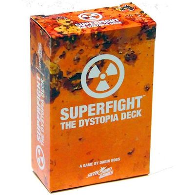Lubi Superfight Dystopian Deck: 100 dystopiske kort til latterlige argumentspil | Super power og super problem party spil udvidelse, egnet til Childr