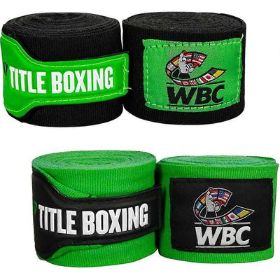 Title Boxing Otsikko Nyrkkeily WBC 186" kädensijat Musta 186"