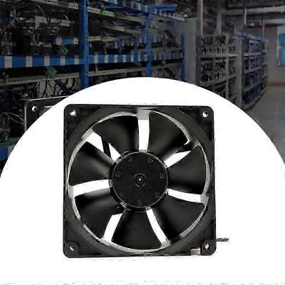 4715KL-04W-B56 kaivostuuletin NMB 12038 DC 12V 1.30A 130CFM 3600RPM Y4574 Antminer jäähdytystuuletin Musta