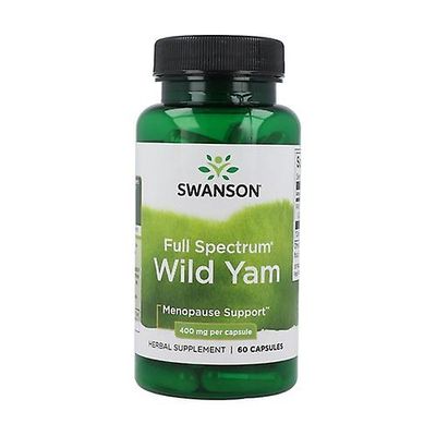Swanson Full Spectrum Wild Yam, 400mg 60 capsules