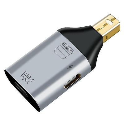 2024,20% rabat - USB C-adapter Type-c hun til -kompatibel Dp Minidp hanadapter HD Video 4k@60hz (mini Dp-kompatibel