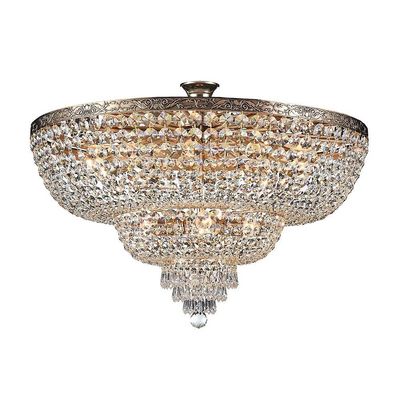 Maytoni Lighting Palace Semi Flush Loft Guld Antik &Krystal, 14 Lys, E27