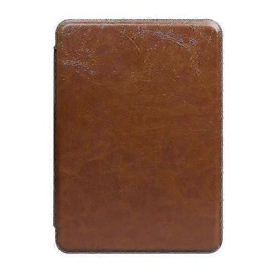Nahkapäällinen Kindle Paperwhite 11th Gen - Auto Sleep Wake, käsihihna mukana Ruskea