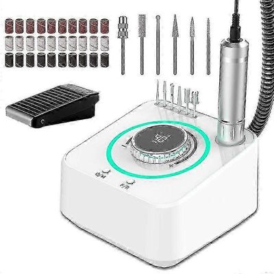 40000rpm sähköinen kynsipora ammattimainen manikyyrikone harjattomilla moottorikynsillä hiomakone Hiekkalaatikko Kynsisalongin kiillotuslaitteet IS...
