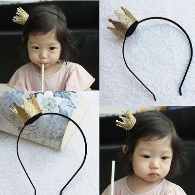 Dejlig baby Kids Treasure Series Crown Hair Hoop Til Børn Diadem Børns hovedbeklædning Tiaras Infantil Acessorio De Cabelo T