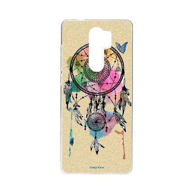 Crazy Kase Skrog til Xiaomi Redmi 9 Soft Catch Drøm og sommerfugl