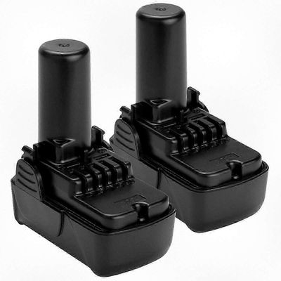 10.8V-12V 2500mAh korvaava Li-ion-akku Hitachi BCL1015 BCL1015S 331065 329369 329370 329389 329371:lle (2 kpl, 4.0A suuri kapasiteetti)