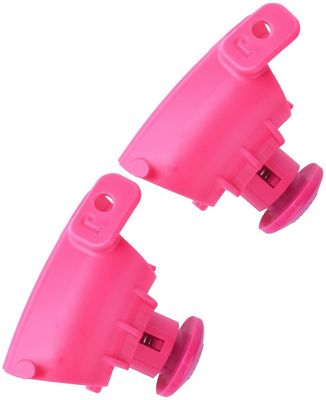 Xqday 2pcs Smart vægtet Hula Ring Hoops Udskiftning Knob Pink
