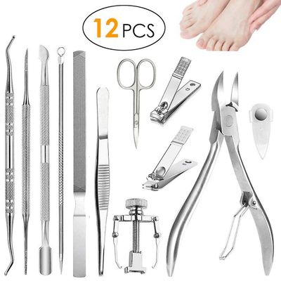 Pedicure Tools Indgroede Toenail Tools Kit Nail Care indgroede Toenail Removal Correction Clippers Foot Care