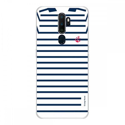 Crazy Kase Hull For Oppo A9 2020 I Silikone Soft 1 Mm, Marinière