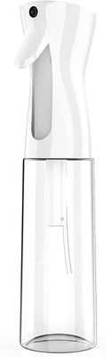 300ml Hår Styling Spray Bottle (hvid gennemsigtig flaske)