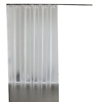 Handuo Frosted Shower Liner, Eva Plastic shower curtain liners vægtede badeforhæng 180*180cm