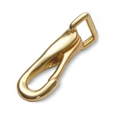 Shires Brass Horse Bridle Cheek Clips (1stk)