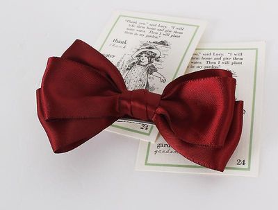 Børns smykker Baby Pige Bordeaux Vin Rød diamant Bowknot Hårnåle Klassisk Børn Hårtilbehør Acessorio Para Cabelo T