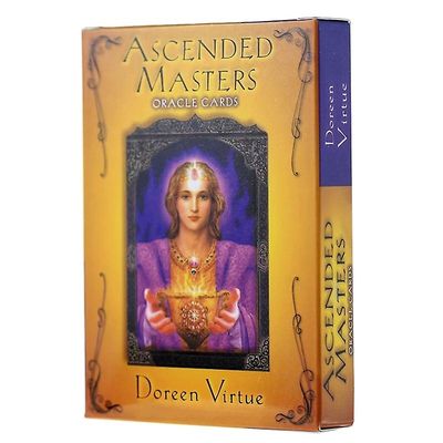 2022 New Ascended Masters Oracle Cards Englanninkielinen versio 44 kortin Deck Tarots -lautapeli Shry A