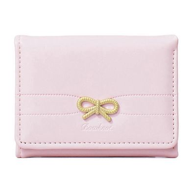 Muoti Lompakko Pieni kompakti lompakko, Naisten lyhyt lompakko, PU nahka kolminkertaiset lompakot luottokorttipidike yksinkertainen kytkin kukkaro ...