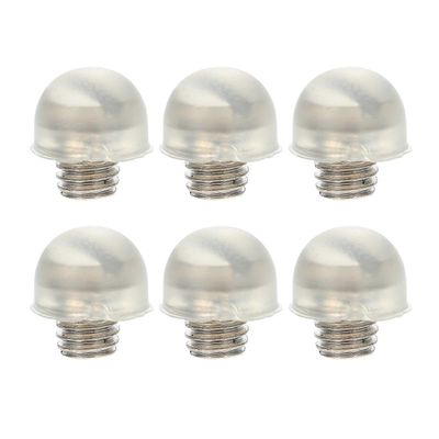 Grooming Shear Silencer Metallisakset Äänenvaimentimet Hiustenhoitoon Kompakti muotoilu Hopea 0,70X0,50X0,50cm Melua vaimentava 6kpl 0.70X0.50X0.50CM