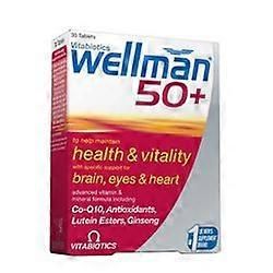 Vitabiotics Vitabiotic Wellman 50+ 30 tablettia