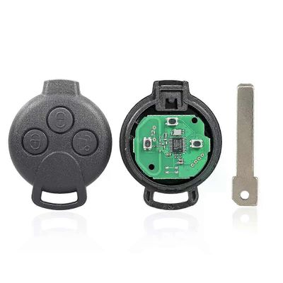 2007-2015 Smart Fortwo 451 3-painikkeinen kaukosäädin PCF7941 434MHz siru
