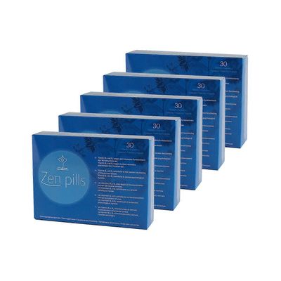 Zen x5 ahdistuneisuuden hallintapillerit