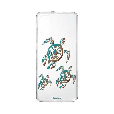 Crazy Kase Hull til Samsung Galaxy A31 Fleksibel familie skildpadde