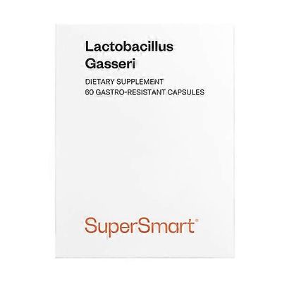 SuperSmart SA SuperSmart Lactobacillus Gasseri ravintolisä - 60 gastro-res. Caps.