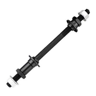 Päivitetty 240 mm:n kiinteä taka-akseli vuoristo-/lumi-/rasvapyörälle - kestävät polkupyörän osat Musta