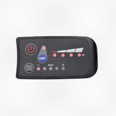 36 V LED-näyttö E-pyörämittari IP65 vedenpitävä sähköpolkupyörälle, 6-nastainen liitin, joka on yhteensopiva S810-mallien kanssa