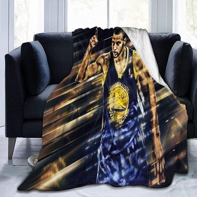 Stephen-Curry vendbare fluffy kaste tepper Super myk air-condition teppe egnet for alle årstider flanell varmt teppe-F484 80x60in 200x150cm