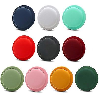 Silikonikiinnitteinen Airtags-seurantalaite Apple Airtag -kotelon takasuojaan red wine