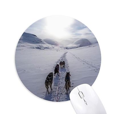 Sne husky billede musemåtte