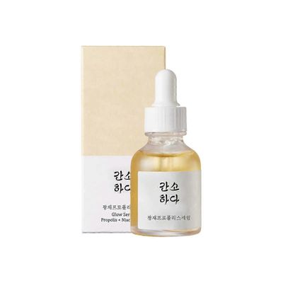 Elrachen Face Glow -seerumi propoliksella ja niasiiniamidilla, ihonhoitoseerumi kaikille ihotyypeille