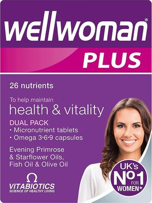 56x Vitabiotics Wellwoman tabletit/kapselit Omega 3,6,9 kaava - 3 kpl pakkaus 2 kpl