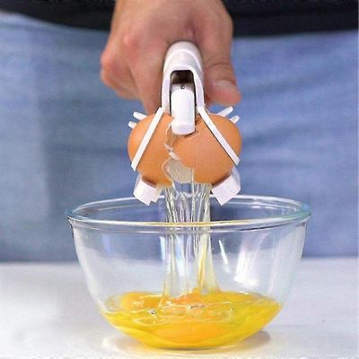 Kädessä pidettävä munakeksi clipli munaleikkuri keittiö gadgetit munanvalkuainen erotin suodatin