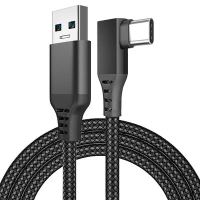 Dyhd Link kabel til Oculus Quest 2, Hurtig Charing &Pc Data Transfer Usb C 3.2 Gen1 5GBPS Pd Transfer Opladning Kabel Vr Headset Link Kabel Sort 3M