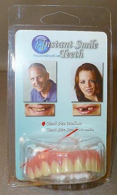 Øyeblikkelig Smil Tenner Medium Topp Finér Falske Kosmetisk Dr Bailey 's Dental Makeover