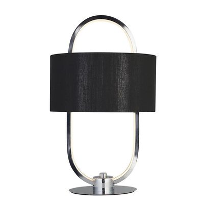 Searchlight Lighting Madrid LED bordlampe, sort skygge 3000K