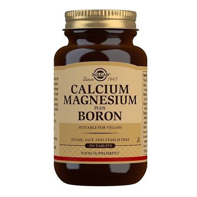 Solgar kalsiummagnesium ja booritabletit 250 (12536298)