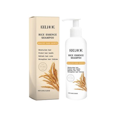 Metarealm Hårvekst sjampo Biotin ris vann for hårvekst - naturlig fortykning sjampo 100ml