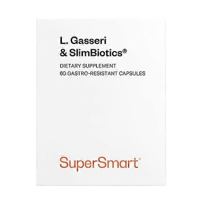 SuperSmart SA SuperSmart L. Gasseri &; SlimBiotics ravintolisä - 60 Gastro-Res. Caps.