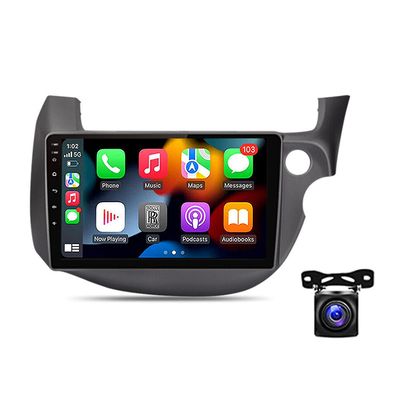 Yituo 10" Android12 Bilstereo Radio Gps Navi Wifi 1+32g For Honda Jazz/passform 2007-2013