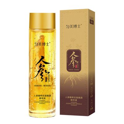 Shency Nordic Clearance Ginseng Essence Flydende Essence Oil Fugtgivende Antiwrinkle Essence Vand Fugtgivende Forfriskende Ikke fedtet 120ml Guld