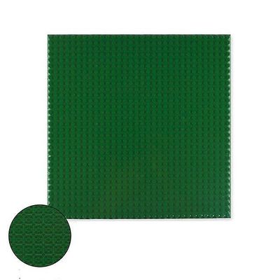 Ebox Dobbeltsidede bundplader til små klodser - kompatibelt byg Grøn 25.6x25.6cm