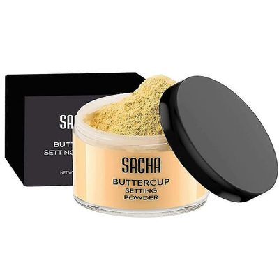 Sacha Buttercup Setting Powder - hienoksi jauhettu ja salamaystävällinen
