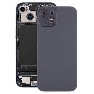 iPhone 15 Plus -akun takakansi kameran linssinsuojuksella + MagSafe-magneetti Musta