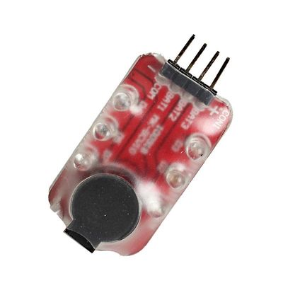 Rc Lipo batteri Lavspændingsmonitor Alarm Tester Summer Device 2019 Design Dropship
