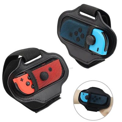 Spil armbånd elastisk rem til Switch Controller Wrist Dance Band armbind og benbånd til Switch Danc