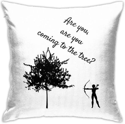 The Hunger Games The Hanging Tree Cushion Kast putetrekk Decor putevar for sofa soverom 18 "x18"