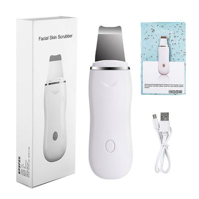 Ultralyd Hud Scrubber Facial Cleaner Ion Acne Blackhead Remover Peeling Shovel Cleaner Facial Massager Face Lift Machine